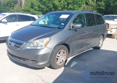 2007 Honda Odyssey Ex-L from USA, damaged, VIN 5FNRL38787B080046